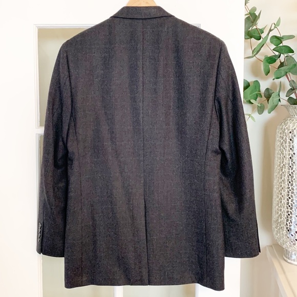 Macy’s Club Room Men’s Dark Gray Sports Coat (Size 40R) - Picture 6 of 8